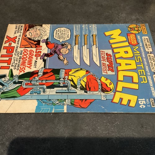 Mister Miracle Super Escape Artist #2-1971 1st App. Of Granny Goodness- - Picture 3 of 5