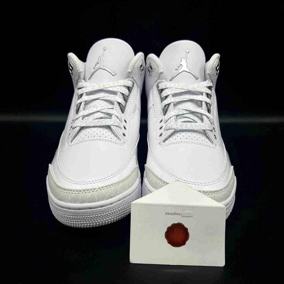 Air Jordan 3 ретро чистые деньги 2025 CT8532-111 доставка сейчас - Изображение 3 из 4