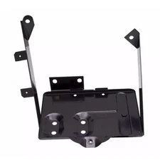 Rugged Ridge 11214.01 Black Stainless Battery Tray for Jeep CJ5 CJ7 Scrambler