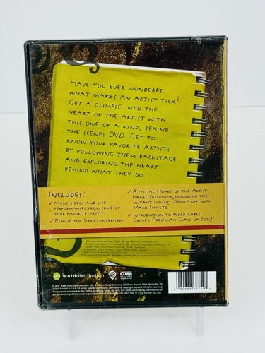 Messages from the Heart of the Artist (DVD, 2006) Music Videos Live Performance - Picture 3 of 3
