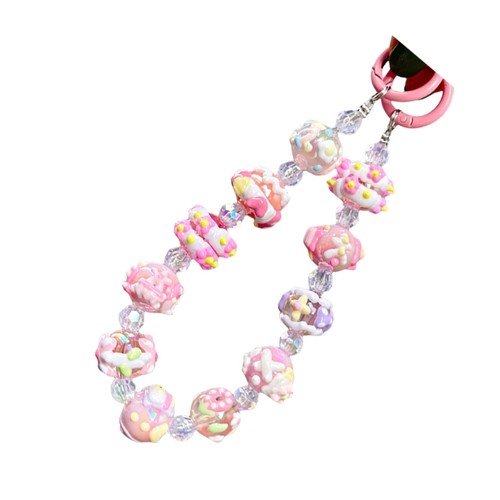 Mobilephone Chain Elegant Pendant Handmade Beaded Lanyard For Women Girl Jewelry - Photo 12 sur 14