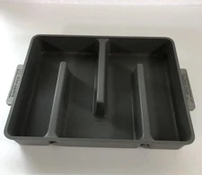 Bakers Edge Brownie Pan 9x12 Cast Aluminum Non-Stick Continuous Edge USA