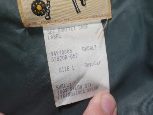 Vintage Cabelas Jacket Mens Large Realtree Camo Gore Tex Hooded Hunting 90s - Picture 8 of 12