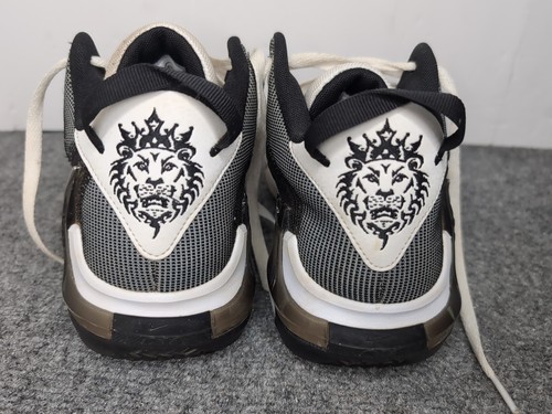 Nike Lebron Witness VII bianco/argento metallizzato-nero DM1123-100 donna taglia 9 - Foto 3 di 10