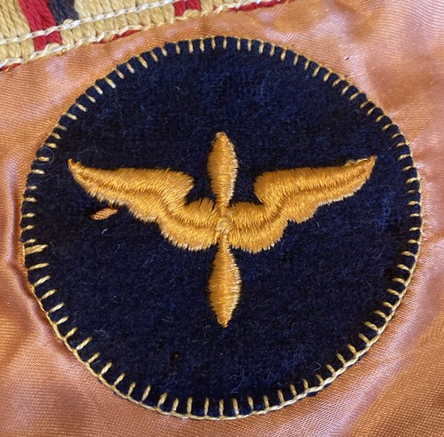 Fine WW2, US handmade 19” patch pillow, 21 patches- some Scarce, Chain Stitched - Picture 8 of 15