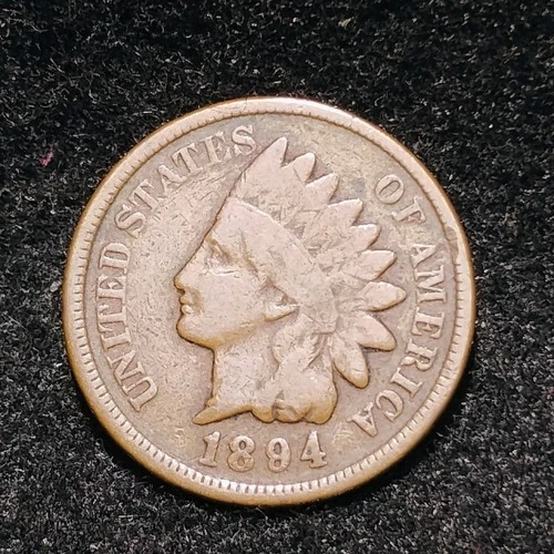 1894 ~ INDIAN HEAD CENT ~ CH VG