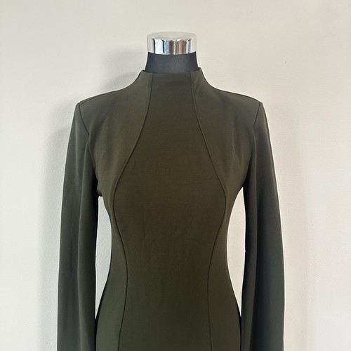Vestido para mujer Mossman Sense of Mystery manga larga caqui talla 10 - Imagen 4 de 11