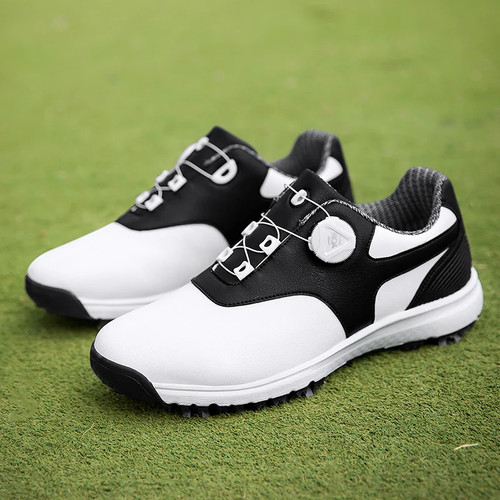 Men's Golf Shoes Professional Outdoor Golfing Exercise Non-Slip Sneakers - Picture 26 of 26