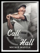 2025 Topps Call to the Hall #CTH15 Mickey Mantle