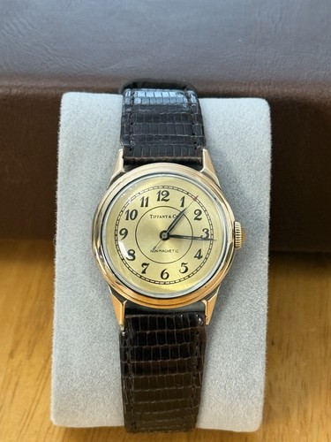 Reloj mecánico vintage Tiffany & Co Movado Factories movimiento Movado 15 joyas - Imagen 1 de 7