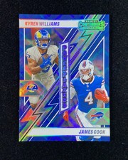 2024 Panini Contenders Power Players Silver #19 James Cook Kyren Williams GL12