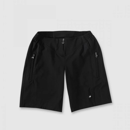 NWT Assos Offroad Trail TrackShort Cycling Signature Shorts Block Black Sz XXL - Picture 8 of 8