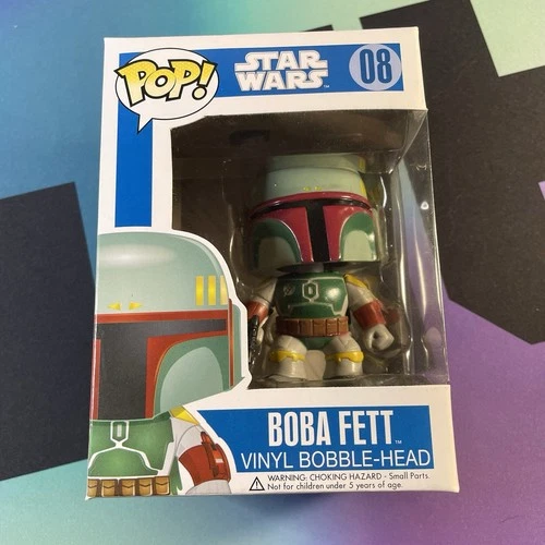 Funko Pop Star Wars Boba Fett #08 (Blue Border Original)