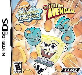 NEW SpongeBob SquarePants The Yellow Avenger Nintendo DS NDS DSI LITE Sponge Bob - Picture 1 of 1