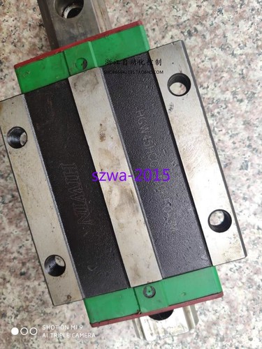 1pcs Used HIWIN silver linear guide slider HGW45HCC - Picture 3 of 4