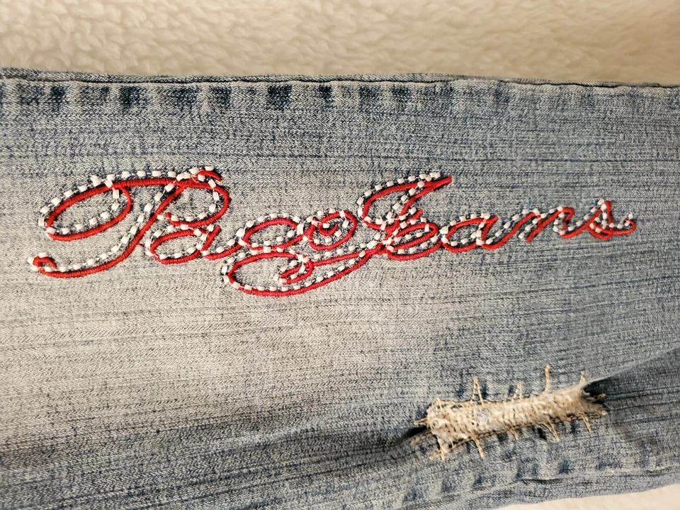 Pantalones de mezclilla para mujer Paco Jeans Juniors talla 11 azules Foto 4 de 4