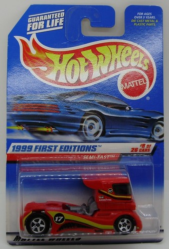 Hot Wheels – Semi-Fast – 1999 First Editions 8 of26 - #914 - Picture 1 of 8
