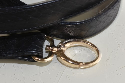 Hardware Handbag W Shoulder Bag Deux Purse Lur Black Gold Satchel New SVpGqMUz