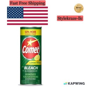 Comet 85749608811 Stain Remover Pine Powder with Bleach 21 oz. -