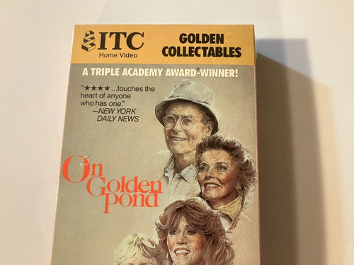 On Golden Pond - ITC Golden Collectables 1988 VHS - Sealed Mint New HTF! - Picture 2 of 5