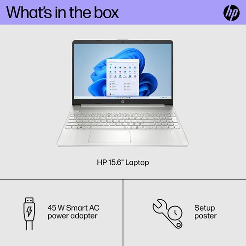 HP HP 15-DY500 Laptop Core i3 FHD 1080P 1920x1080 12TH GEN 12GB RAM 512GB SSD l - Picture 7 of 19