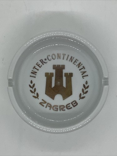 Vintage Lot of European Hotel Souvenir Ashtrays - Picture 2 of 14