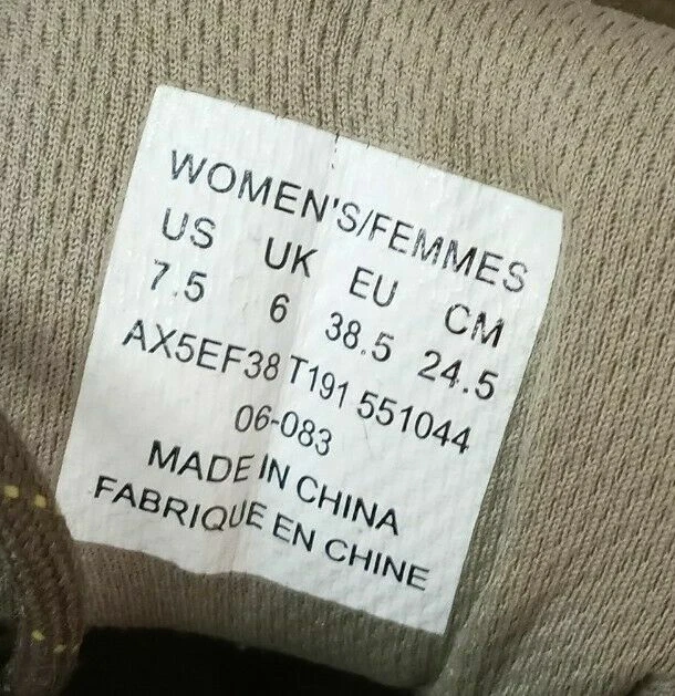 NORTH FACE 全新 绿色 棕色 GoreTex Vibram 低帮 女式 登山靴 尺码 7.5 M — 第 4/4 张图片