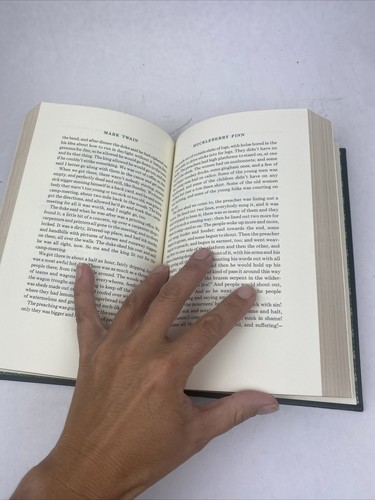 Adventures of Huckleberry Finn Mark Twain 1979 Franklin Library - Picture 17 of 19