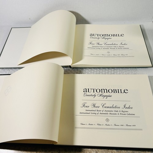 Lote Primeros 4 Índices de Libros Trimestrales Automóviles Volúmenes 1 - 16: 1-4 5-8 9-12 13-16 - Imagen 11 de 13