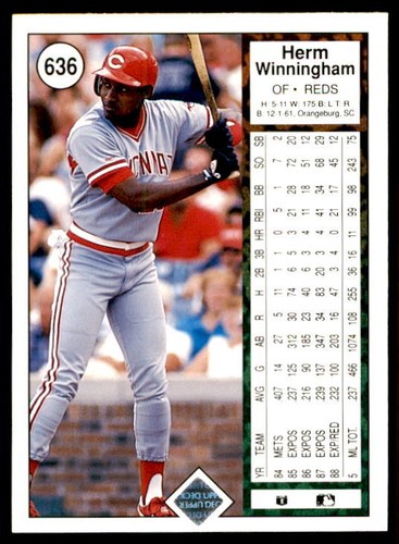 1989 UPPER DECK BASEBALL YOU PICK 501-700 .99 UNLIMITED SHIPPING HI GRADE CARDS - Picture 272 of 400