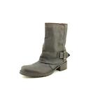 Adam Tucker Ledger 4 Women US 7 Brown Mid Calf Boot Blemish 2769