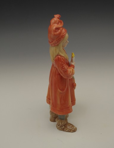 FIGURA ROYAL COPENHAGEN PORCELANA BRITA CARL LARSSON EDICIÓN LTD 685/7500 - Imagen 5 de 9
