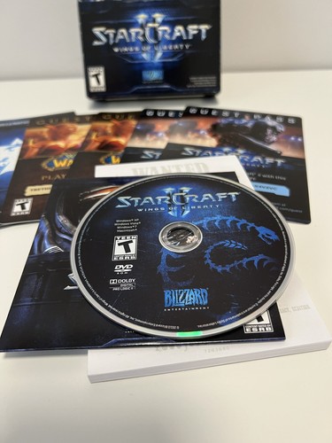 Starcraft II 2 Wings of Liberty 2010 Blizzard Apple Mac Windows PC Game UNTESTED - Picture 5 of 9