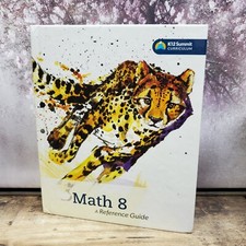 Math 8  A Reference Guide  K12 Summit Curriculum Book Homeschool Online School