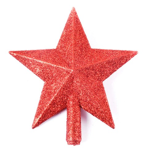 Christmas Tree Glitter Star Top Topper Ornament Xmas Home Party Decoration 2023 - Picture 15 of 16