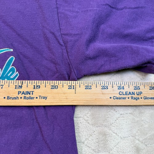 VTG Nevada Wolf Pack UNR Shirt Sz Lg Purple Gear for Sports RARE COLOR USA Made - Picture 8 of 11