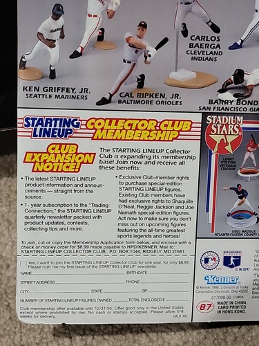 1995 Jeff Bagwell Starting Lineup - Afbeelding 11 van 12
