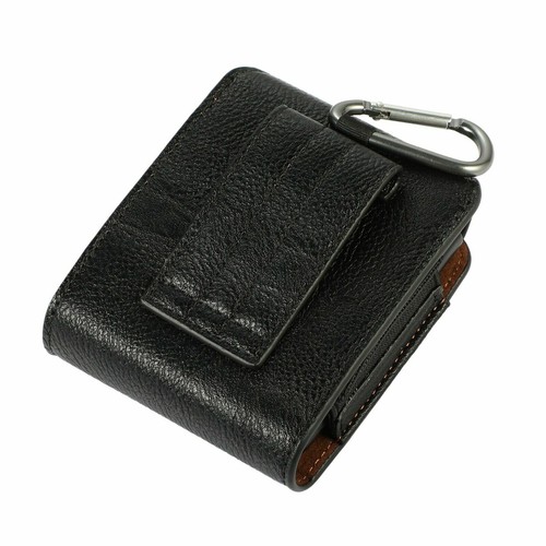 For Samsung Z Flip3/Flip4/Flip5/Flip6 Belt Clip Holster Holder Leather Bag Case  - Picture 12 of 41