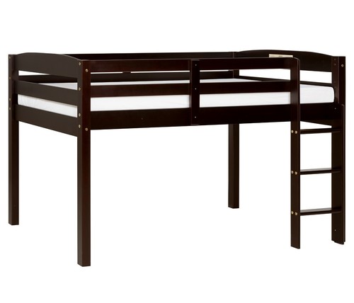 Solid Wood Low Loft Bed, High Weight Capacity, Factory Direct, Mult Color & Size - Picture 20 of 23