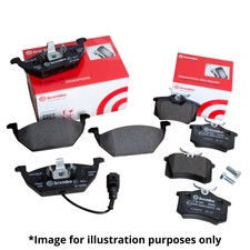 BMW Bike Motorrad BREMBO Front Brake Pad Set 7663764 34117663764