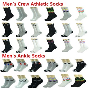 Wholesale-Multi-Colors-Men-039-s-Crew-Athletic-Ankle-Sport-Socks-Size-9-11-10-13
