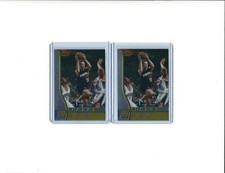 2CT LOT 1996 97 BOWMAN BEST R18  STEVE NASH RC ROOKIE SUNS BROOKLYN NETS HOF  