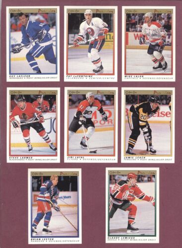 1990-91 O PEE CHEE 90-91 OPC PREMIER NHL HOCKEY CARD 1-132 SEE LIST - Picture 110 of 265