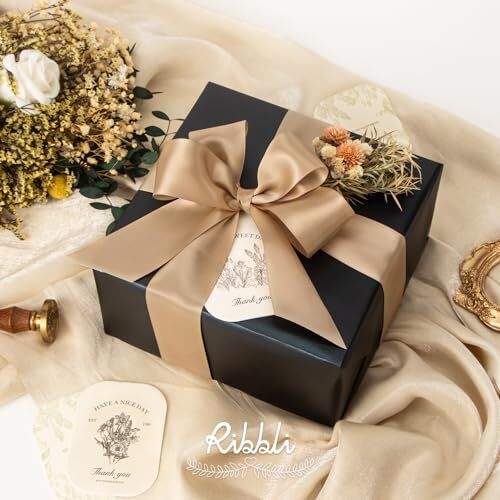 Metallic Wrapping Paper Matte Solid Color Paper Perfect for Birthday Black - Afbeelding 3 van 5