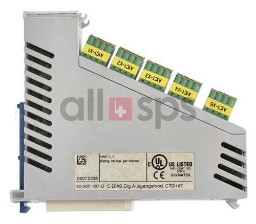 SIGMATEK C-DIAS, DIG. AUSGANGSMODUL 12-007-167-O - CTO167 (USED) - Picture 2 of 2