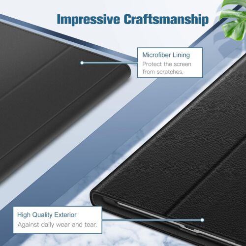 Folio Case for Samsung Galaxy Tab S9 FE / Tab S9 (2023) Slim Fit Standing Cover - Picture 5 of 9