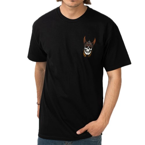 POWELL PERALTA T-Shirt Andy Anderson Schädel Schwarz Original Garantiert - Bild 2 von 4