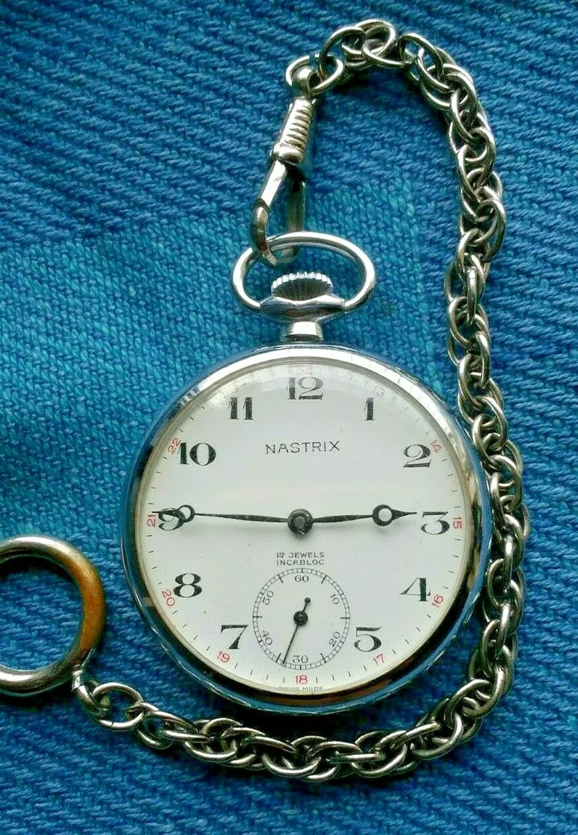Nastrix pocket best sale watch