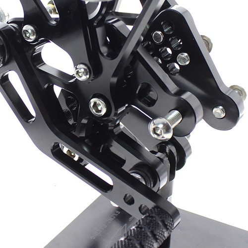 For Suzuki GSXR1000 K7 K8 2007-2008 CNC Front Rearset Footpegs Rear Set Pedal - Picture 3 of 16