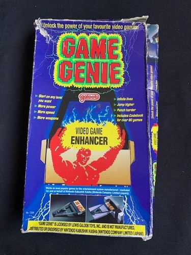 Nintendo NES Game Genie Video Game Enhancer Cheat Cartridge - Galoob COMPLETE - Picture 3 of 10